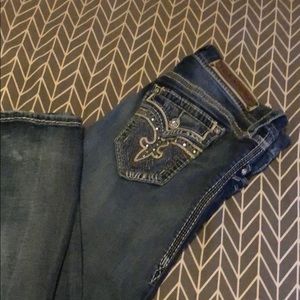 Rock Revival skinny jeans.